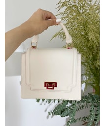 MERCURYDUO | アコーディオンスエアBAG(ハンドバッグ)