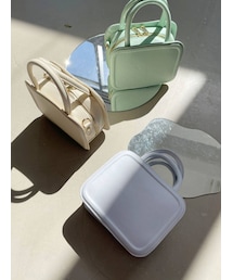 MERCURYDUO | コードデザインソフトスクエアBAG(ハンドバッグ)