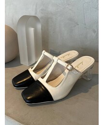 dazzlin | ベルトパーツクリアパンプス(パンプス)