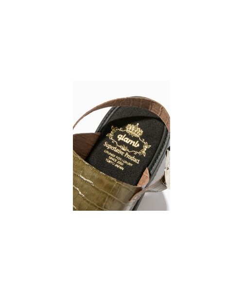 glamb（グラム）の「GB0123/AC04 : Rubber Sole Sandols 
