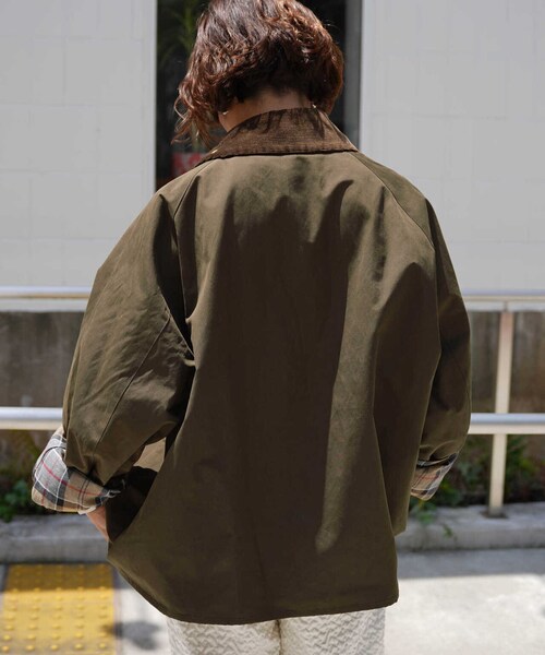 BARBOURバブアー別注トランスポートビーセカンド　ユニセックス　38 BARBOUR (バブアー) 別注TRANSPORT JACKET ／トランスポート