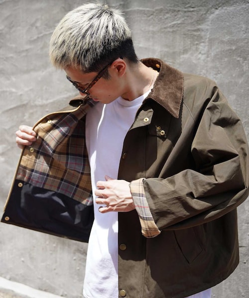 BARBOURバブアー別注トランスポートビーセカンド　ユニセックス　38 楽天市場】BARBOUR (バブアー) 別注TRANSPORT JACKET ／トランス