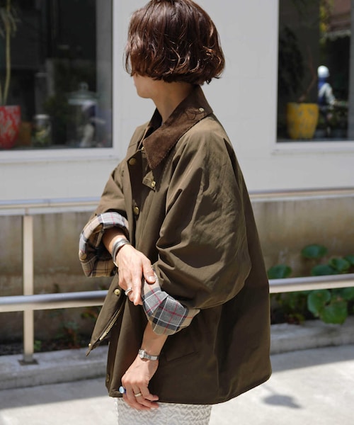 BARBOURバブアー別注トランスポートビーセカンド　ユニセックス　38 B'2nd（ビーセカンド）の「BARBOUR (バブアー) 別注TRANSPORT