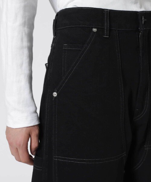 AVIREX（アヴィレックス）の「《WEB&DEPOT限定》DOUBLE KNEE PAINTER PANTS / ダブルニー ペインター パンツ（パンツ・ブラック/ブラウン/ダークグリーン/インディゴ・M/L/XL/2XL）」の10枚目の写真