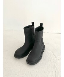 Ungrid | トラックソールミドル丈ブーツ(ブーツ)