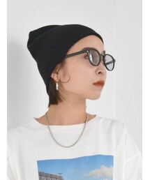 Ungrid | リネン混ニット帽(ニットキャップ/ビーニー)