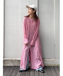 Ungrid | 2wayワッシャーロングワンピース(ワンピース)