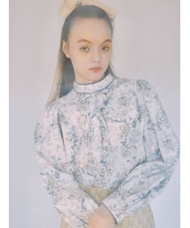 merry jenny | orientalリボンリボンブラウス(シャツ/ブラウス)