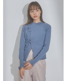 merry jenny | ribbonラップニットtops(ニット/セーター)