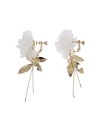 MERCURYDUO | フラワーリーフイヤリング(イヤリング)