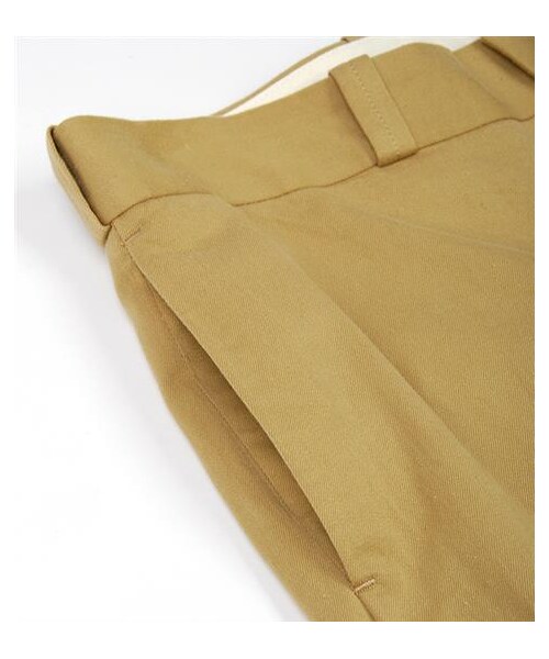 YAECA（ヤエカ）の「Chino Cloth Pants - Wide（パンツ・メンズ・卡其・30\u540B/32\u540B/34\u540B）」の3枚目の写真