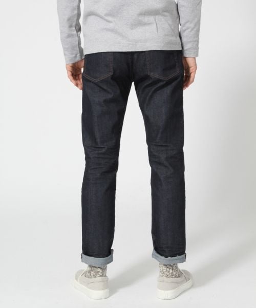 GLOBAL WORK(グローバルワーク)の「【WEB限定先行予約】SLIMDENIM5P(パンツ・メンズ・ホワイト05/ブルー85/ネイビー88・S/M/L/XL)」の8枚目の写真