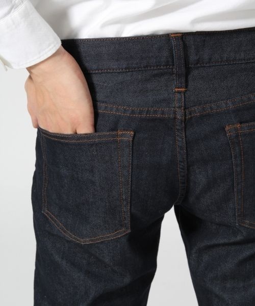 GLOBAL WORK(グローバルワーク)の「【WEB限定先行予約】SLIMDENIM5P(パンツ・メンズ・ホワイト05/ブルー85/ネイビー88・S/M/L/XL)」の13枚目の写真