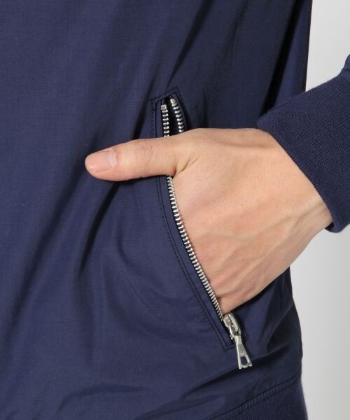 GLOBAL WORK(グローバルワーク)の「【WEB限定先行予約】ショートZIPブルゾン(ジャケット/アウター・メンズ・ベージュ52/ネイビー88・S/M/L)」の13枚目の写真