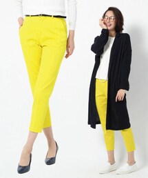 BLISS POINT Womens | 【XS,XL展開アイテム】15SSコットンサテンアンクルパンツ(パンツ)