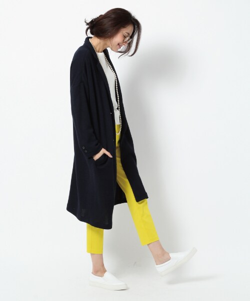 BLISS POINT Womens（ブリスポイント ウイメンズ）の「【XS,XL展開アイテム】15SSコットンサテンアンクルパンツ（パンツ・レディース・ホワイト/ブラック/ベージュ/イエロー/ネイビー・ＸＳ/Ｓ/Ｍ/Ｌ/ＸＬ）」の16枚目の写真