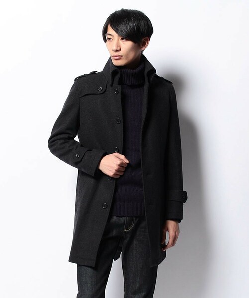 MORGAN HOMME（モルガンオム）の「ナポレオンウールコート（984K41