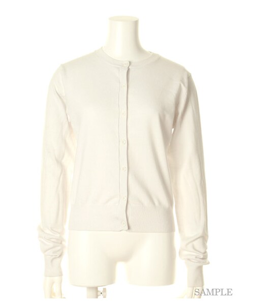 FRAY I.D（フレイアイディー）の「レイヤードシャツニットプルオーバー（プルオーバー・レディース・WHT/GRY/NVY・F）」の11枚目の写真