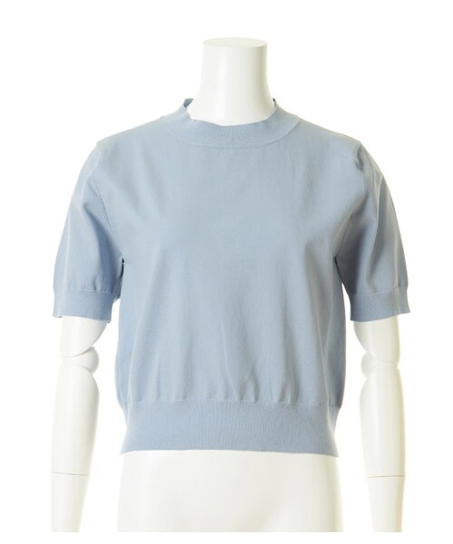 FRAY I.D（フレイアイディー）の「ニットトップス（ニット・レディース・WHTxBLK/LBLU/NVY・F）」の2枚目の写真