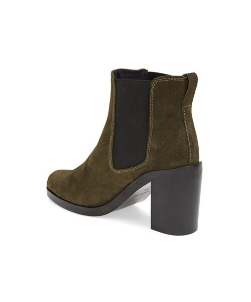 TOPSHOP（トップショップ）の「Topshop 'Missile' Chelsea Boot (Women)（ブーツ・レディース・Olive・8.5US / 39EU/5.5US / 36EU/9.5US / 40EU/6.5US / 37EU/7.5US / 38EU）」の2枚目の写真