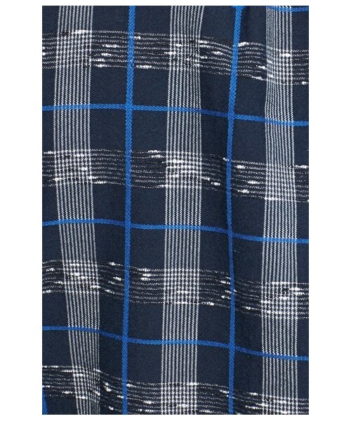 Levi's（リーバイス）の「Levi's® Made & CraftedTM Extra Trim Fit Plaid Shirt（シャツ/ブラウス・メンズ・Indigo Check・Regular 4/Regular 3/Regular 2/Regular 1）」の5枚目の写真