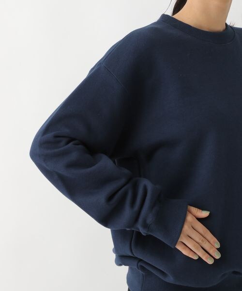 A part by（アパートバイ）の「NYCスウェットプルオーバー/WEB先行予約（トップス・レディース・アッシュグレー 12/ネイビー 88・フリーサイズ）」の15枚目の写真