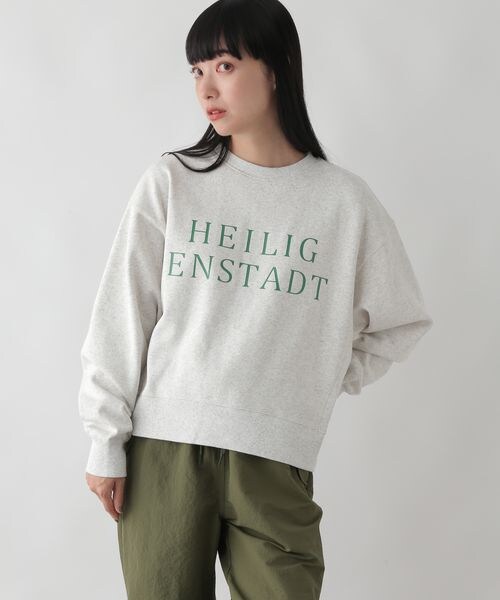 LOWRYS FARM（ローリーズファーム）の「ウラケキモウロゴロングスリーブ（トップス・レディース・アイボリー08/グレー12/チャコールグレー18・F）」の7枚目の写真