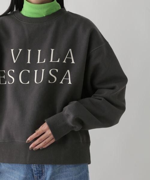 LOWRYS FARM（ローリーズファーム）の「ウラケキモウロゴロングスリーブ（トップス・レディース・アイボリー08/グレー12/チャコールグレー18・F）」の13枚目の写真