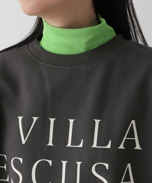 LOWRYS FARM（ローリーズファーム）の「ウラケキモウロゴロングスリーブ（トップス・レディース・アイボリー08/グレー12/チャコールグレー18・F）」の12枚目の写真