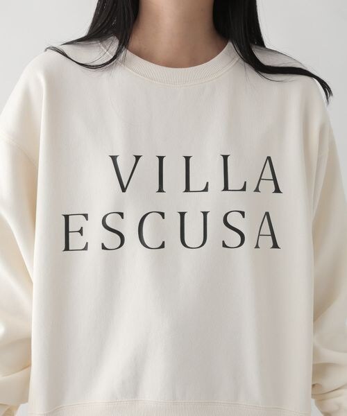 LOWRYS FARM（ローリーズファーム）の「ウラケキモウロゴロングスリーブ（トップス・レディース・アイボリー08/グレー12/チャコールグレー18・F）」の18枚目の写真