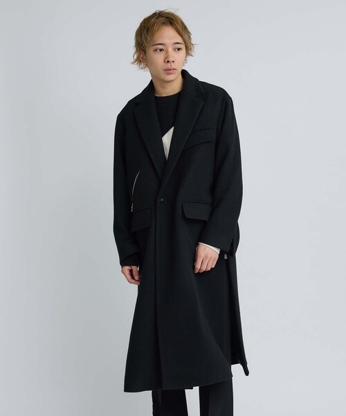 CULLNI（クルニ）の「Lamb Wool Melton Chester Long Coat（その他
