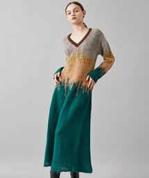 定価44000murral water mirror knit dress ミューラル