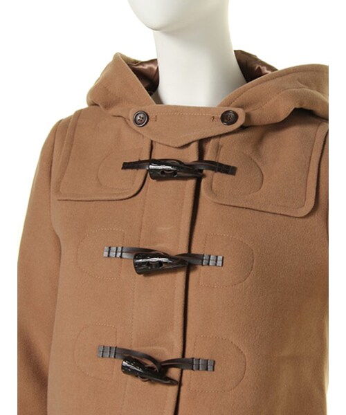 dazzlin（ダズリン）の「【dazzlin】ダッフルコート（ジャケット/アウター・レディース・ネイビー/ベージュ・S/M）」の6枚目の写真