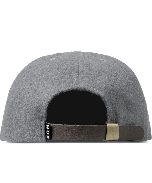 HUF（ハフ）の「Grey Wool Classic H Strapback Cap（アクセサリー・メンズ・other）」の3枚目の写真