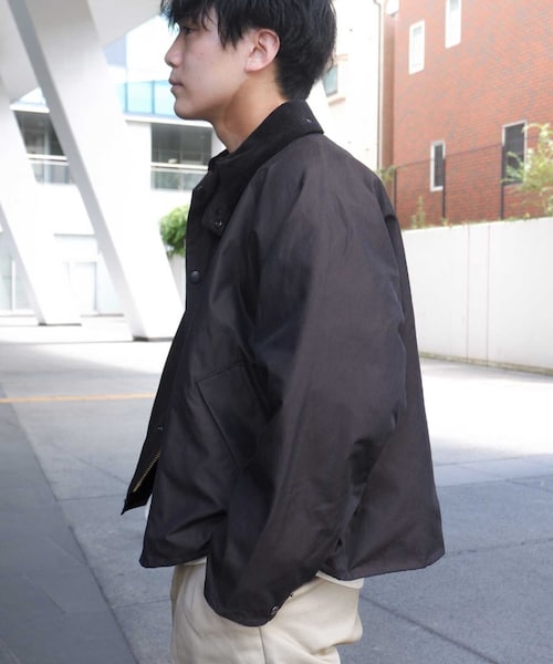 服*K様 BABOUR TRANSPORT ノンオイル　BEAVER別注 BEAVER（ビーバー）の「BARBOUR/バブアー BEAVER別注 TRANSPORT