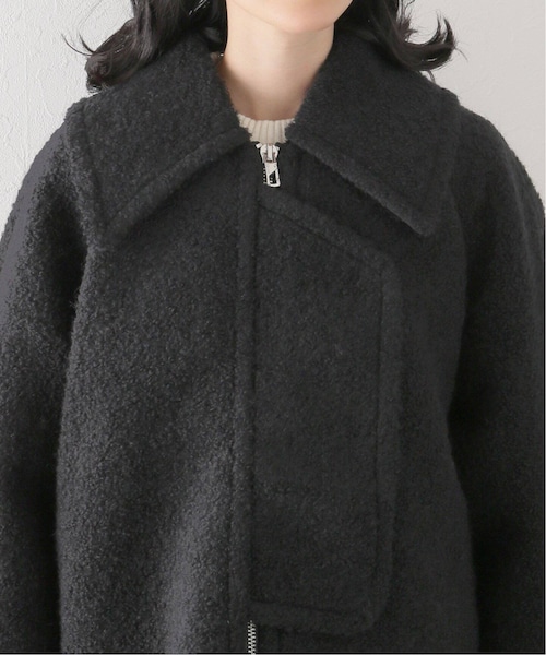 GANNI ガニー ブークレジップコート f9468aa_01.jpg