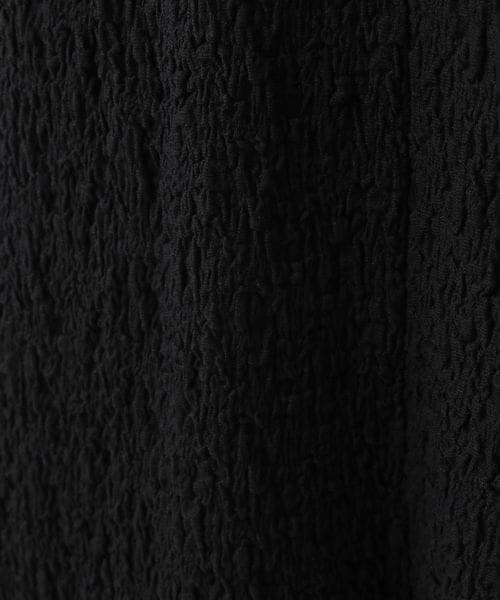 LOWRYS FARM（ローリーズファーム）の「フクレジャガードフレアスカート（スカート・レディース・アイボリー08/ブラック09/ブラウン58・F）」の10枚目の写真