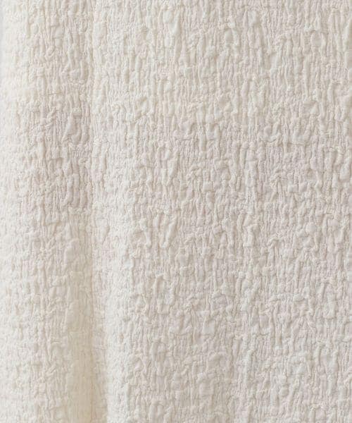 LOWRYS FARM（ローリーズファーム）の「フクレジャガードフレアスカート（スカート・レディース・アイボリー08/ブラック09/ブラウン58・F）」の9枚目の写真