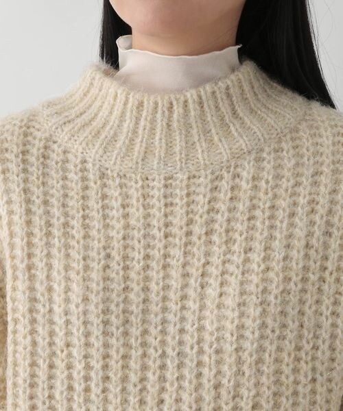 LOWRYS FARM（ローリーズファーム）の「キラキララメニットプルオーバー（トップス・レディース・アイボリー08/グレー15/ブラウン55・フリーサイズ）」の14枚目の写真