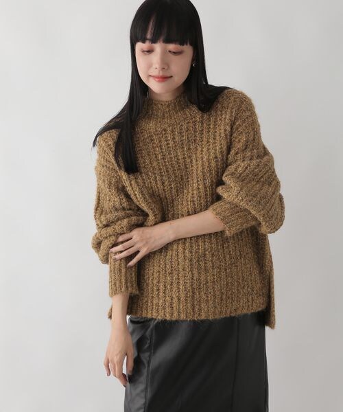 LOWRYS FARM（ローリーズファーム）の「キラキララメニットプルオーバー（トップス・レディース・アイボリー08/グレー15/ブラウン55・フリーサイズ）」の3枚目の写真