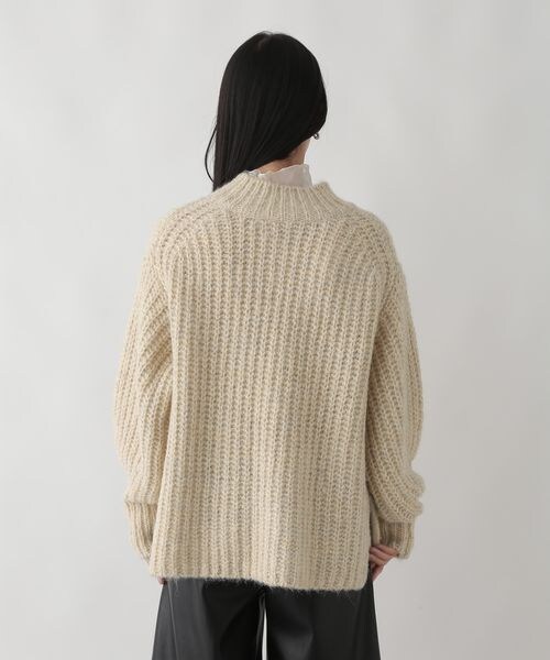 LOWRYS FARM（ローリーズファーム）の「キラキララメニットプルオーバー（トップス・レディース・アイボリー08/グレー15/ブラウン55・フリーサイズ）」の13枚目の写真