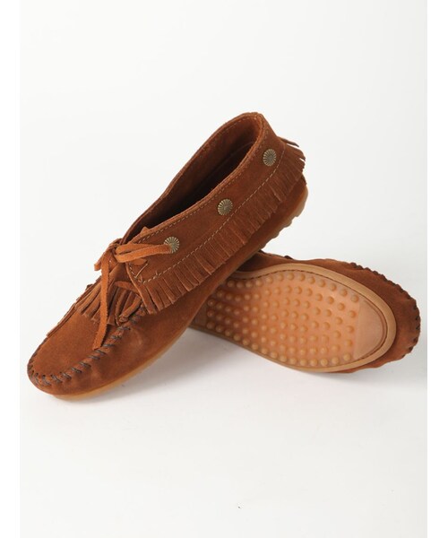 Rinajour（リナジュール）の「ミネトンカ/FRINGE MOC（シューズ・レディース・BROWN・50/60/70/80）」の5枚目の写真