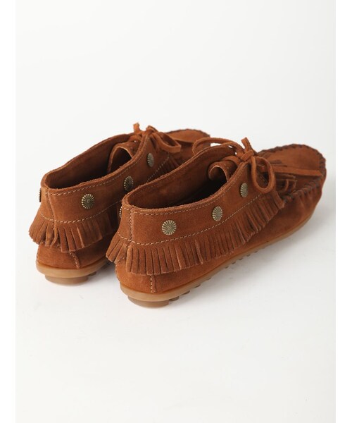 Rinajour（リナジュール）の「ミネトンカ/FRINGE MOC（シューズ・レディース・BROWN・50/60/70/80）」の3枚目の写真