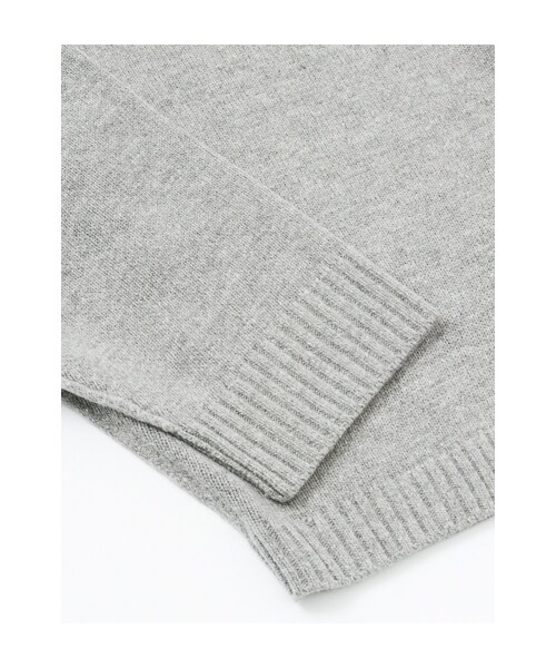 w closet(ダブルクローゼット)の「天竺編みワイドニットプルオーバー(トップス・レディース・アイボリー/グレー/カーキ・FREE)」の9枚目の写真