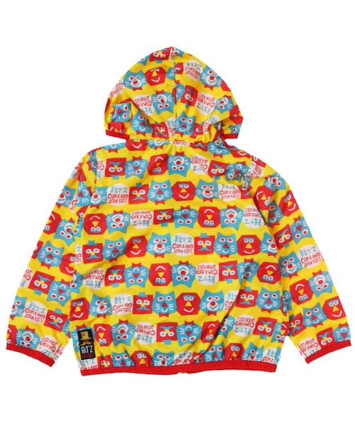 BIT'Z（ビッツ）の「かくかくウインドブレーカー（トップス・キッズ・グリーン/イエロー・80/90/95/100/110/120）」の6枚目の写真
