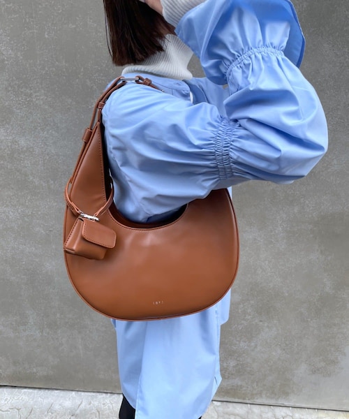 mystic(ミスティック)の「loti サークルベルトBAG(トートバッグ・レディース・ブラウン/ブラック・ONE)」の1枚目の写真