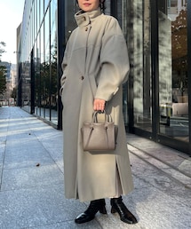 Chez toi | スタンドネックコート(その他アウター)