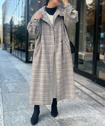 Chez toi | スタンドネックコート(その他アウター)