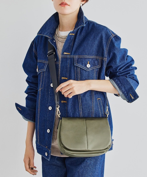 russet（ラシット）の「フラップショルダーバッグS【THE CLOUDS NYLON 