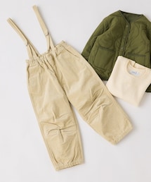 CIAOPANIC TYPY（チャオパニックティピー）の「【KIDS】コーデュロイタックワイドスノーパンツ/サロペット（サロペット/オーバーオール・キッズ）」
